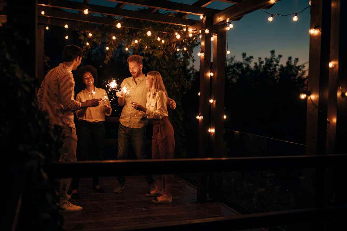 How to Hang Outdoor String Lights: Create Outdoor Magic